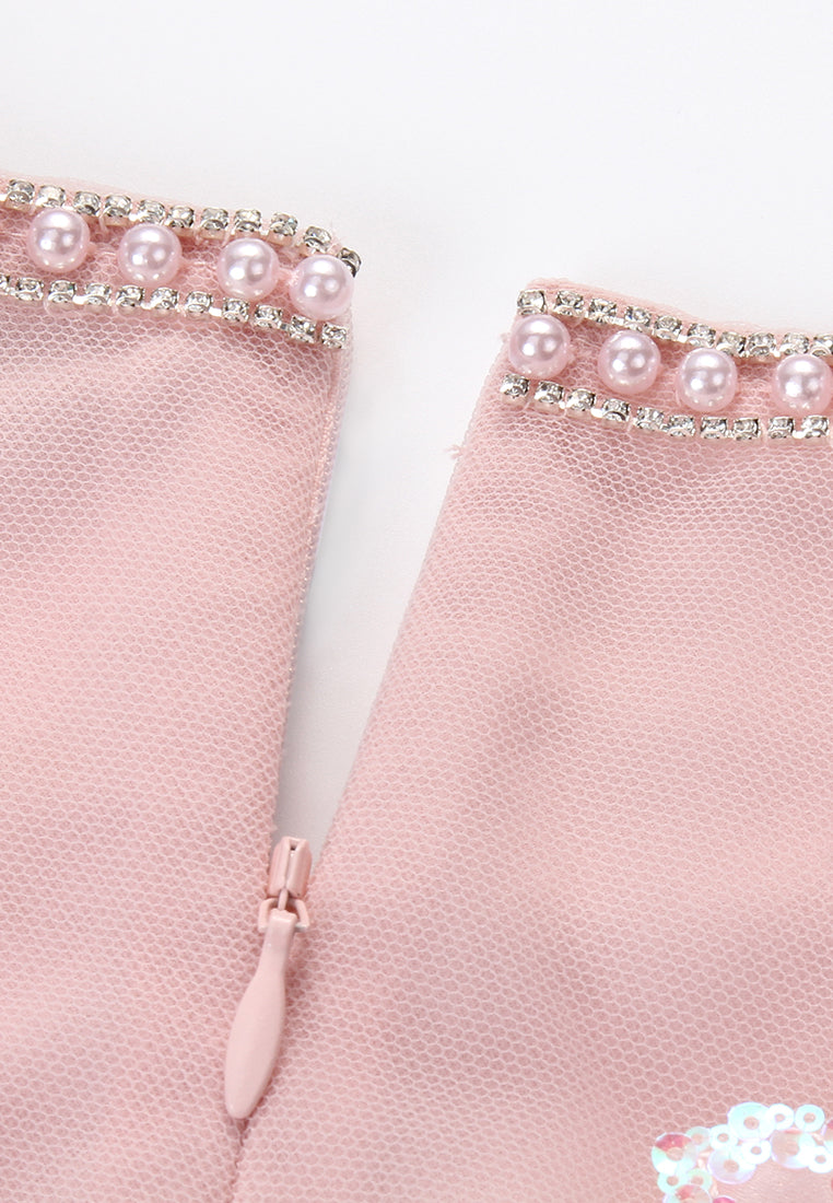 Rosé Majesté Gown