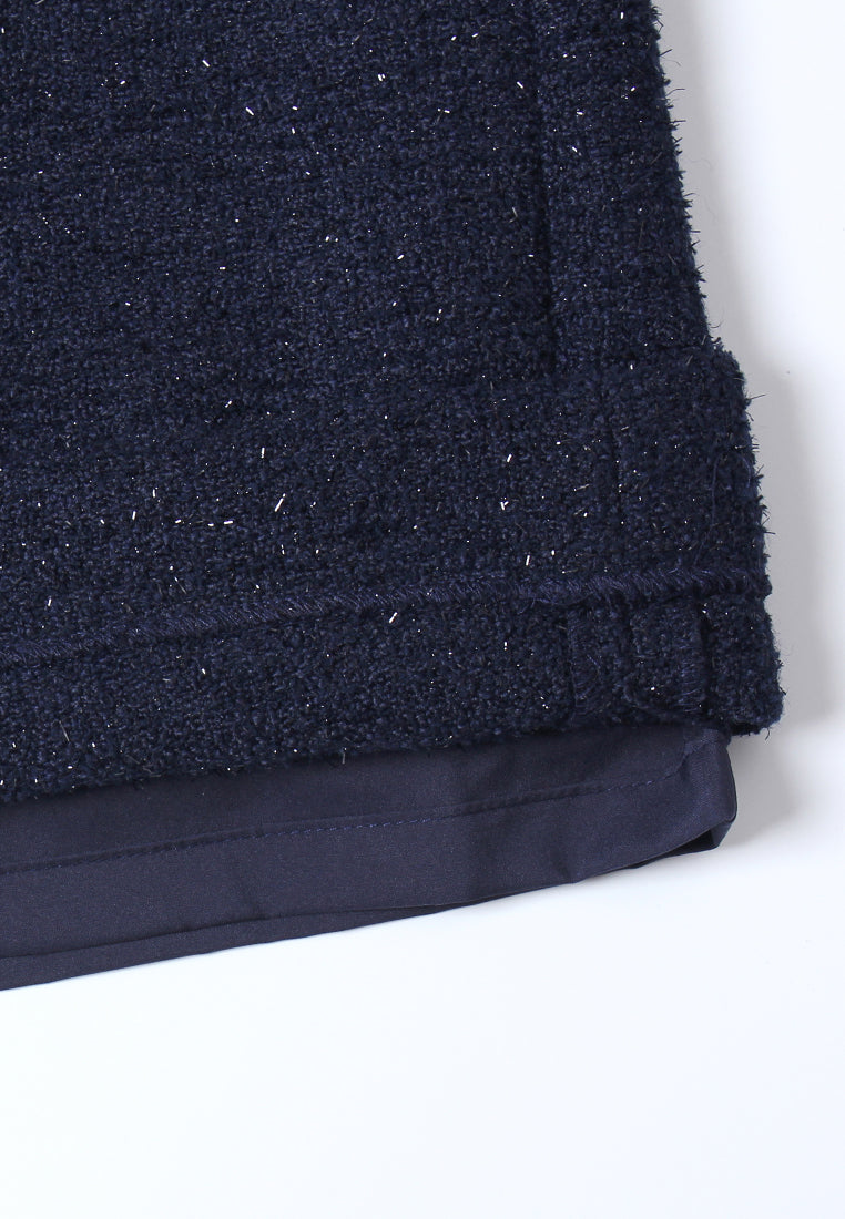 Bleu Profond Wide-Leg Trousers