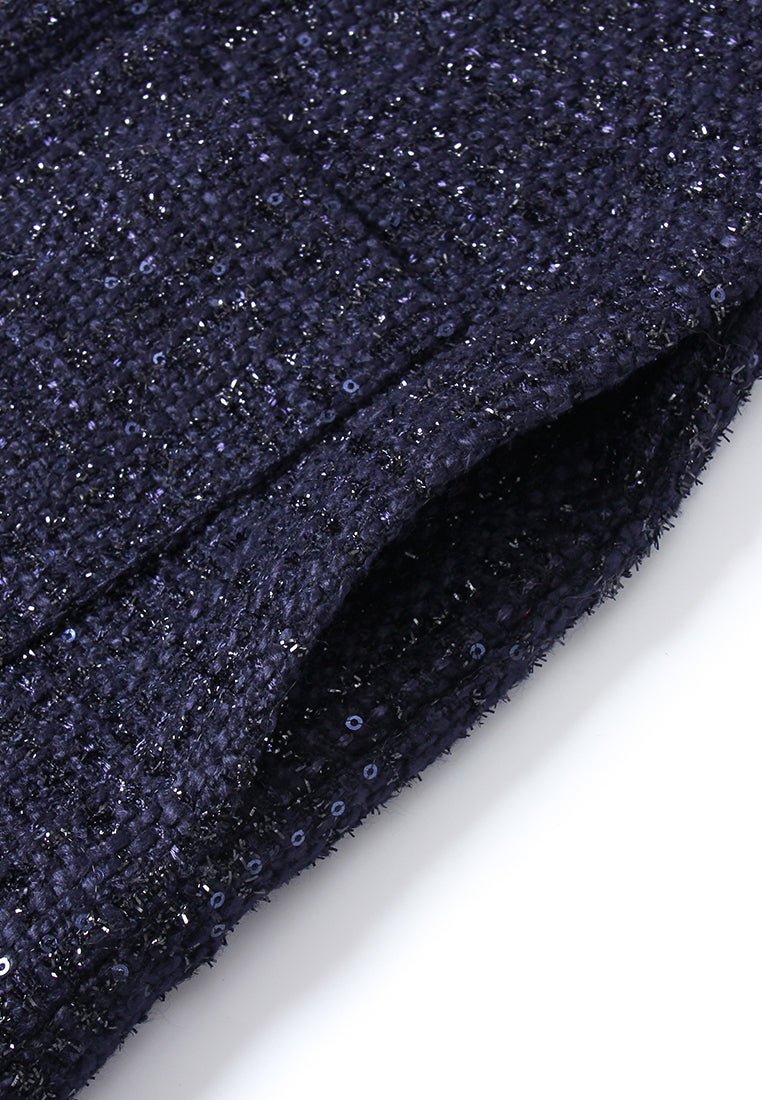 Éclat Contrast Sequin Dress