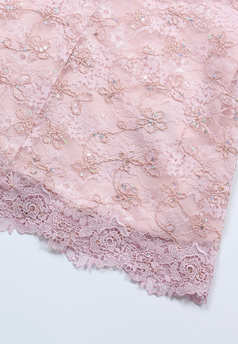 Rose Lace Élegance Skirt