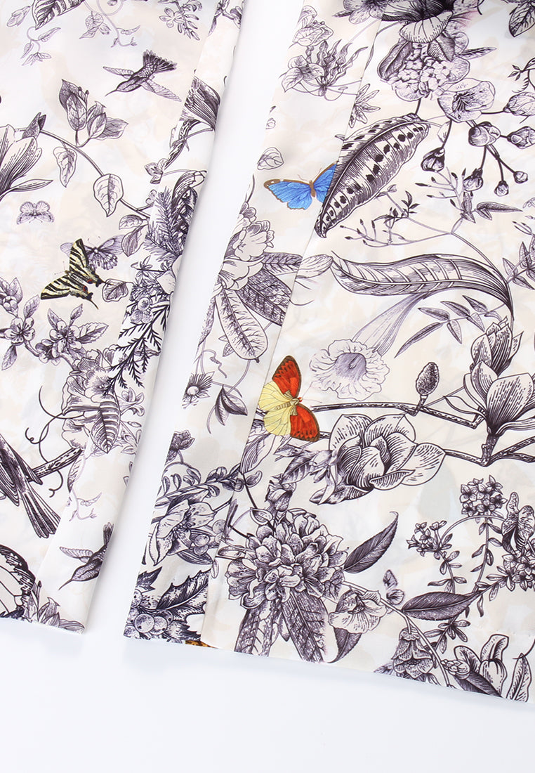 Bluejay Garden Print Pants