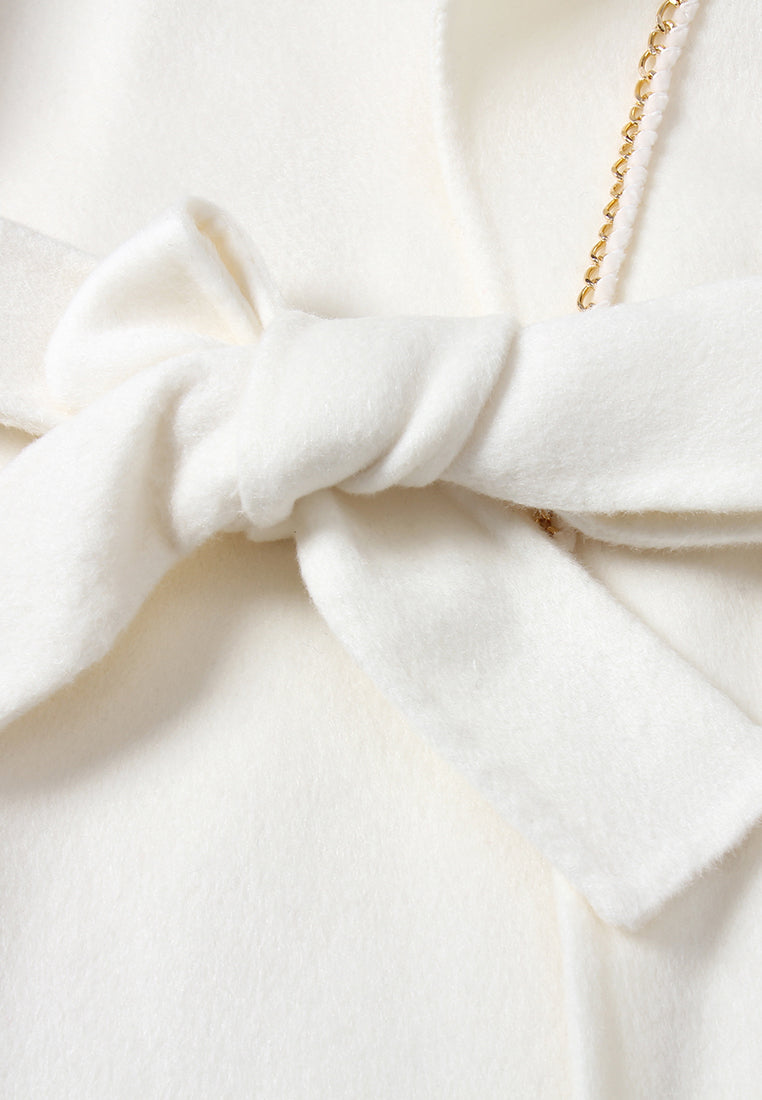 Gilded Chain Wool Robe