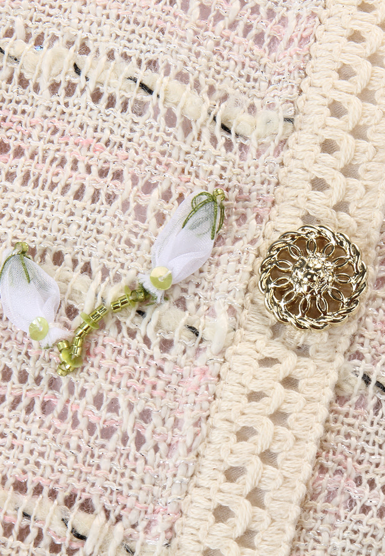 Lily Crotchet Tweed Jacket