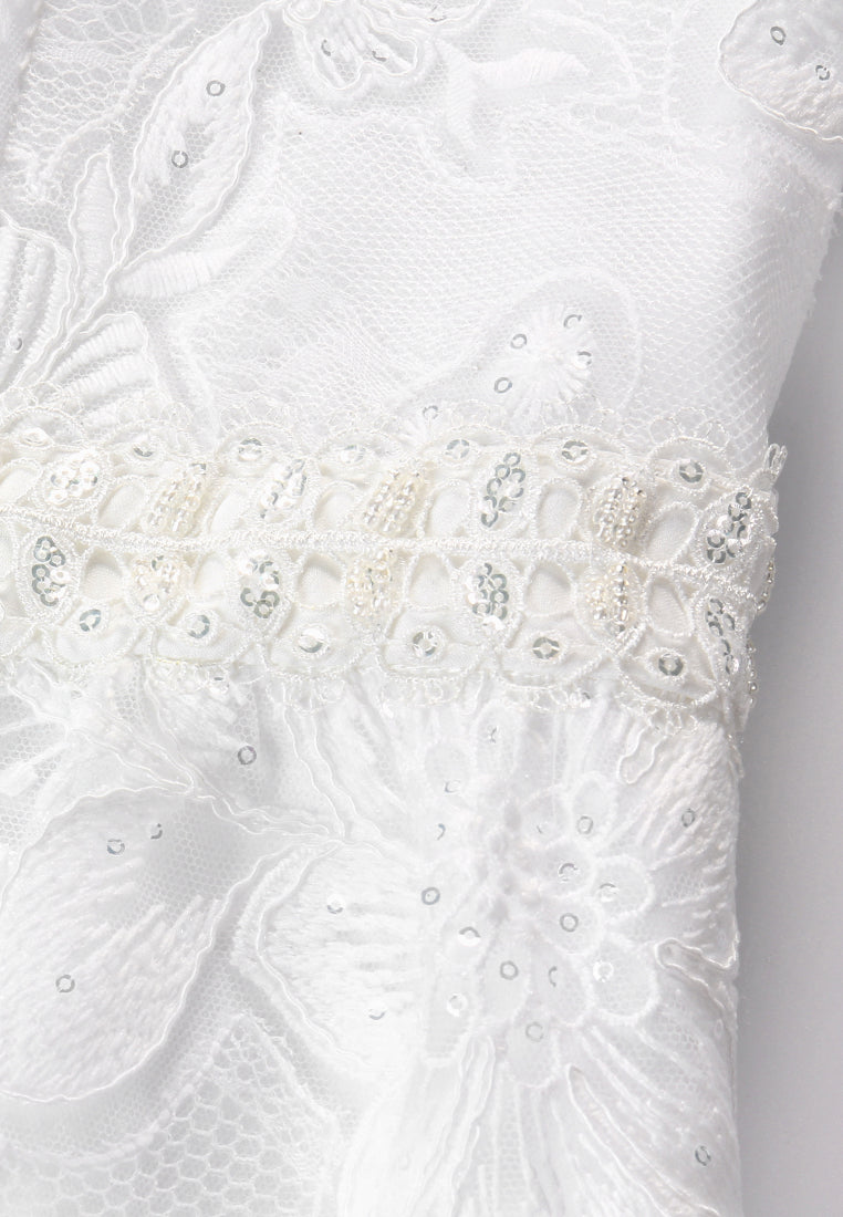 Ivory Dentelle Jardin Dress