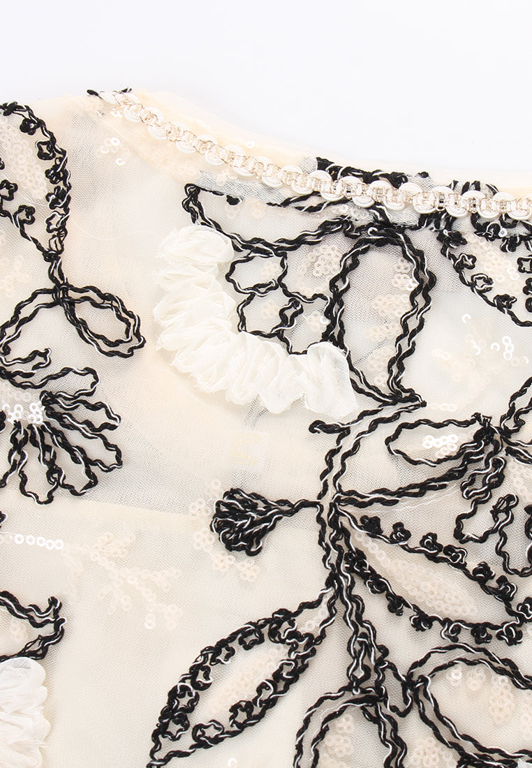 Floral Dentelle Blouse