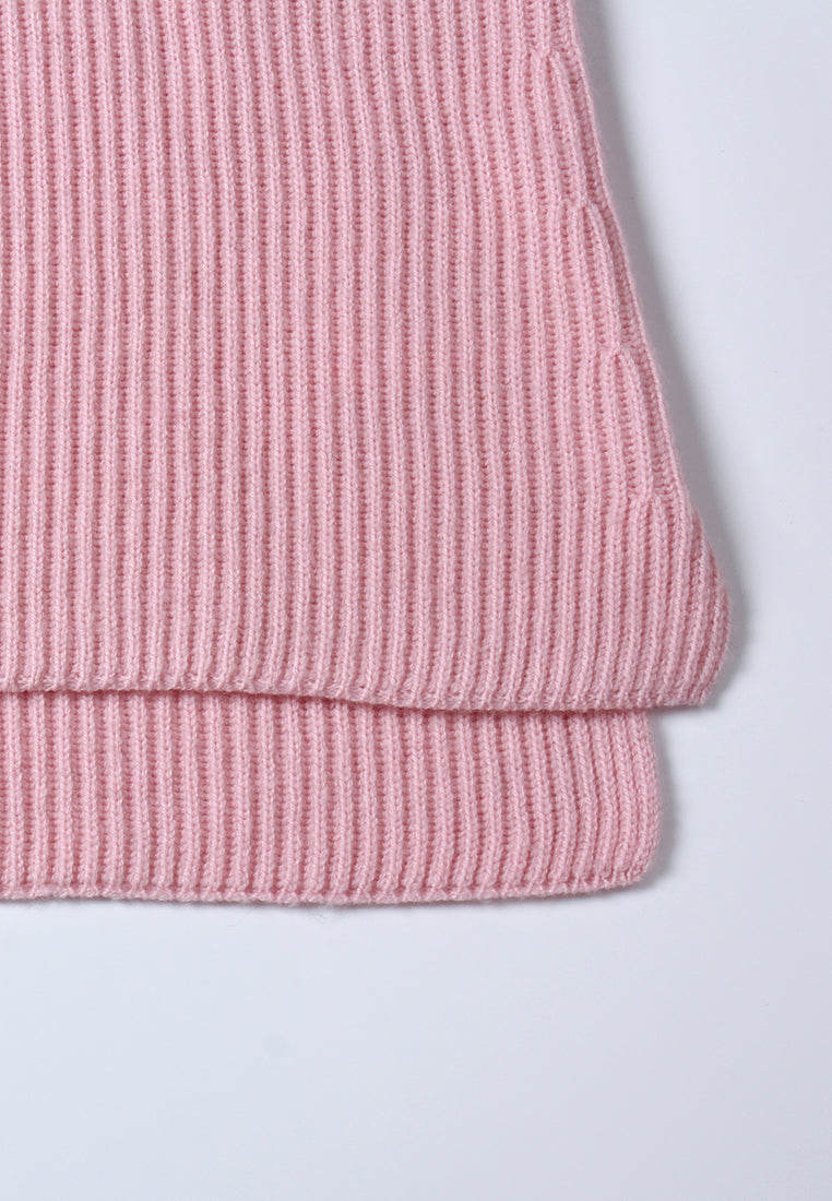 Broderie Fleurie Ribbed Knit Top