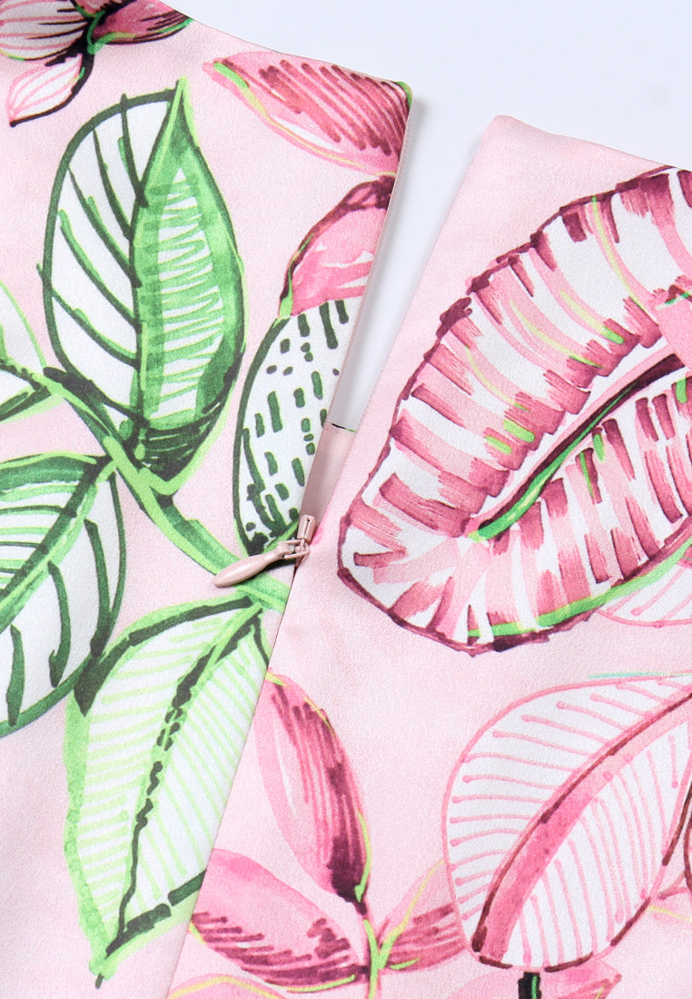 Floral Symphony Garden Dress