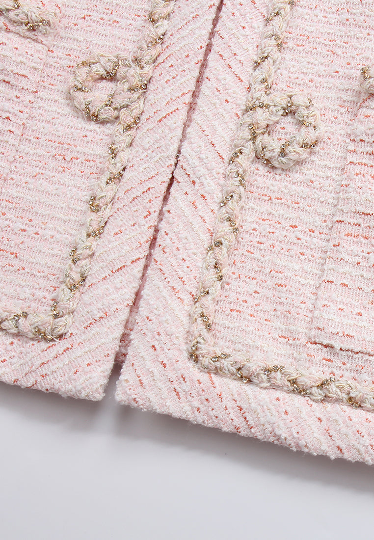 Rose Parisian Tweed Jacket