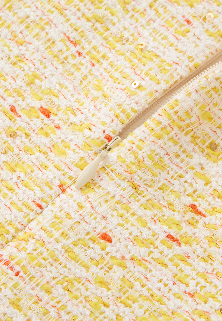 Crystal-detail Embellished Slim-fit Dress