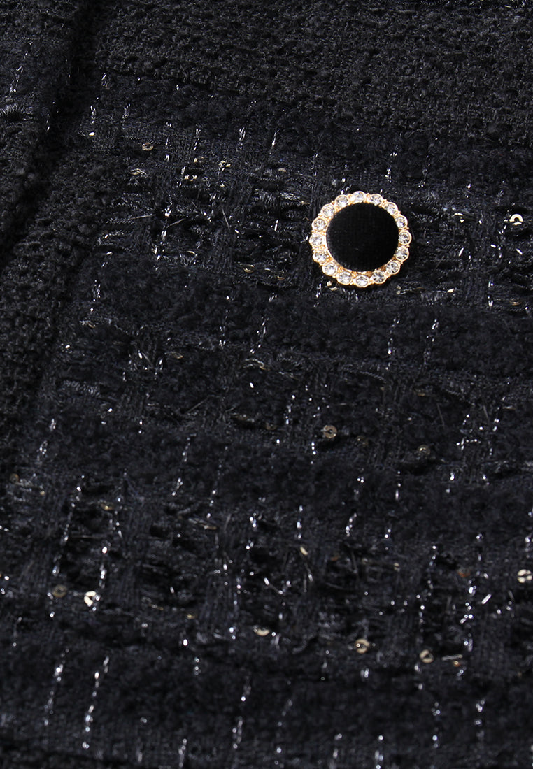 Bijou Grommet Tweed Jacket