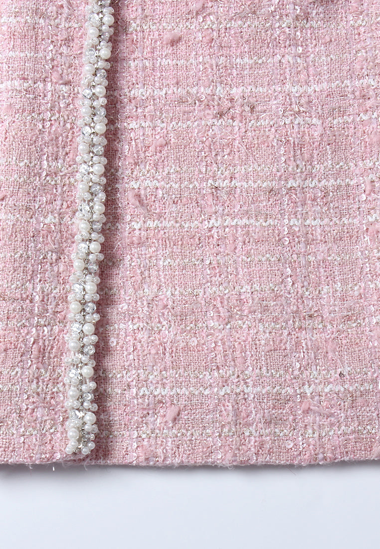 Rose Bijou Tweed Jacket