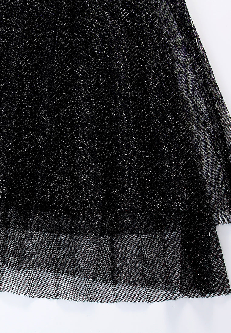 Blush Bloom Pleated Skirt