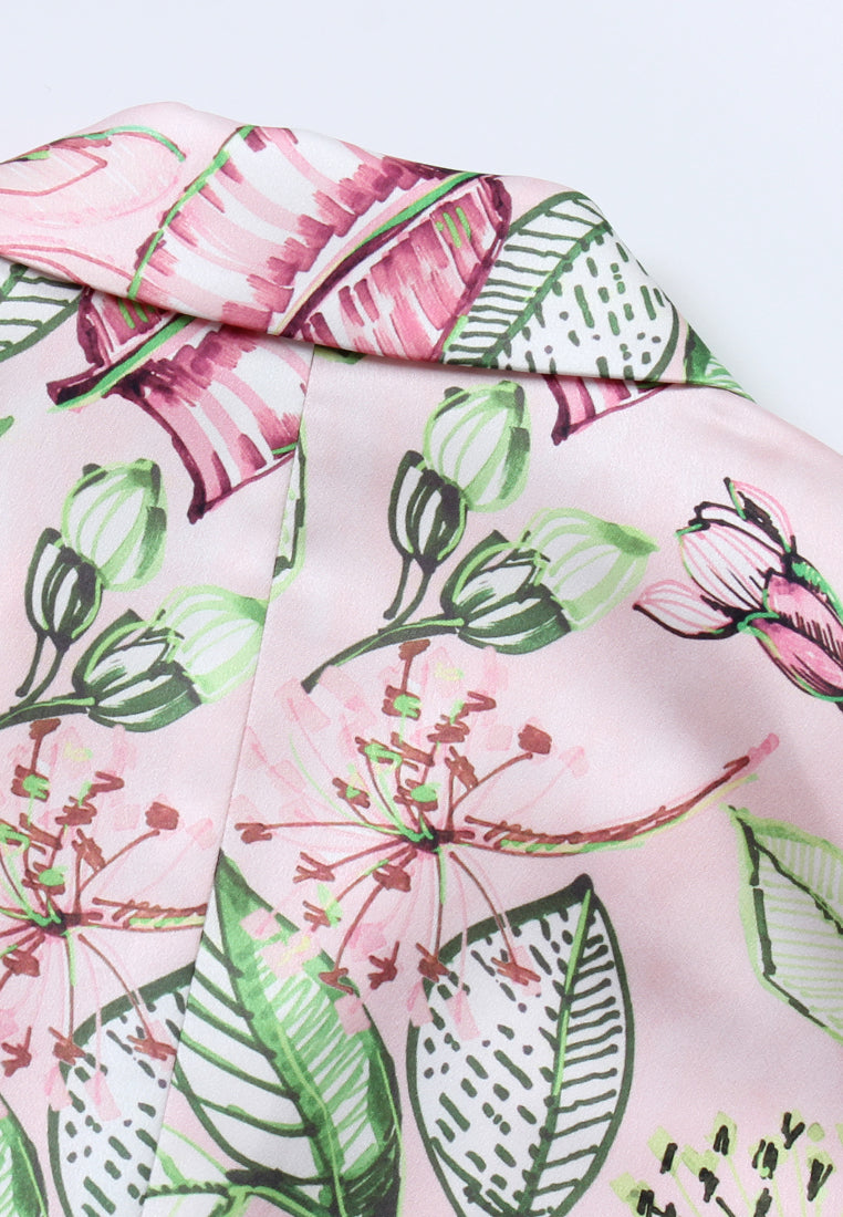 Floral Symphony Statement Blazer