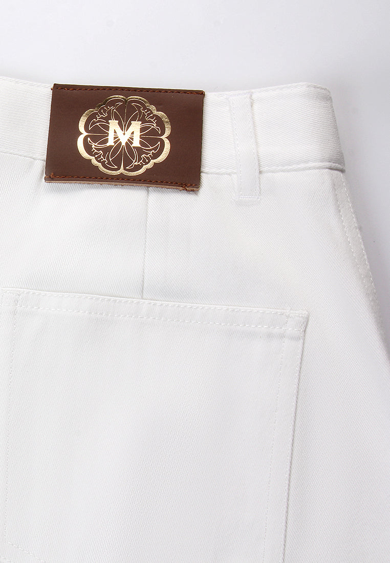 Riviera Wide‑Leg Jeans
