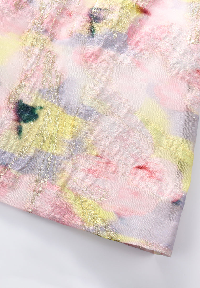 Watercolour Bloom Garden Dress