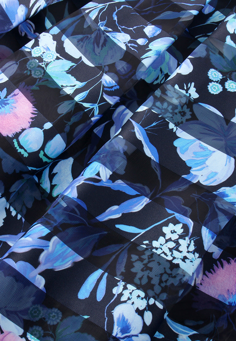 Azure Bloom Horizon Skirt