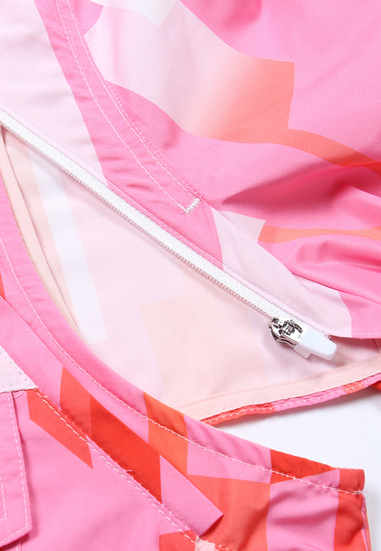 Prism Flow Geometric Jacket