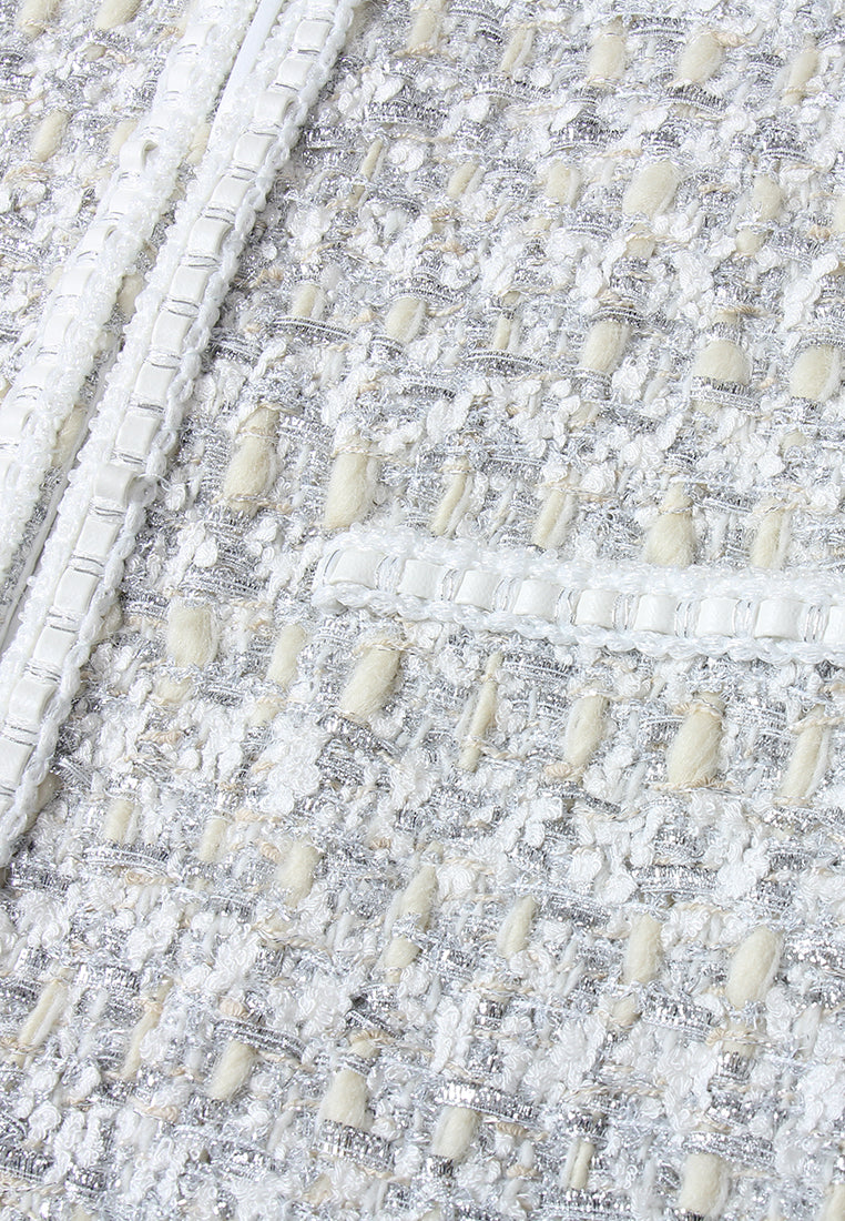 Champagne Tresse Tweed Jacket