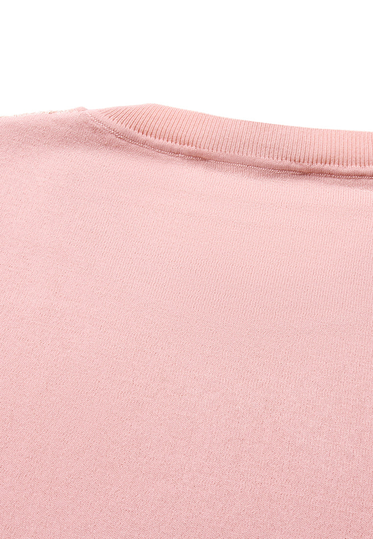 Blush Elegance Lace Top