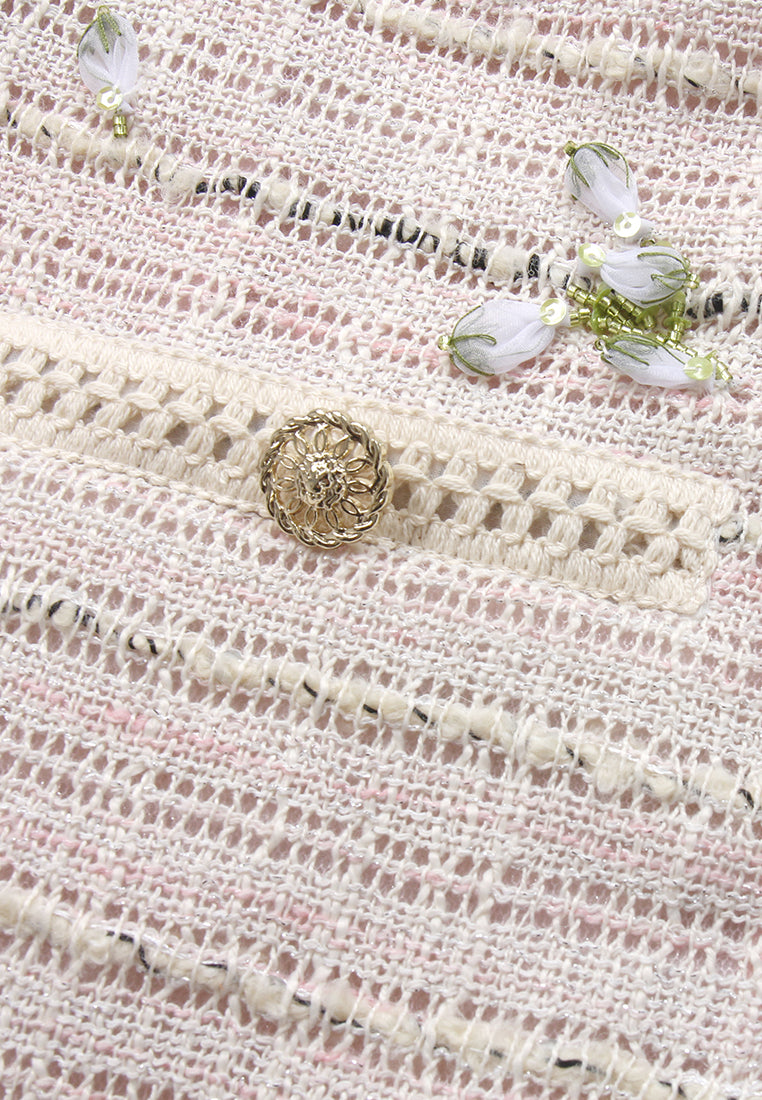 Meadow Blossom Elegance Tweed Jacket