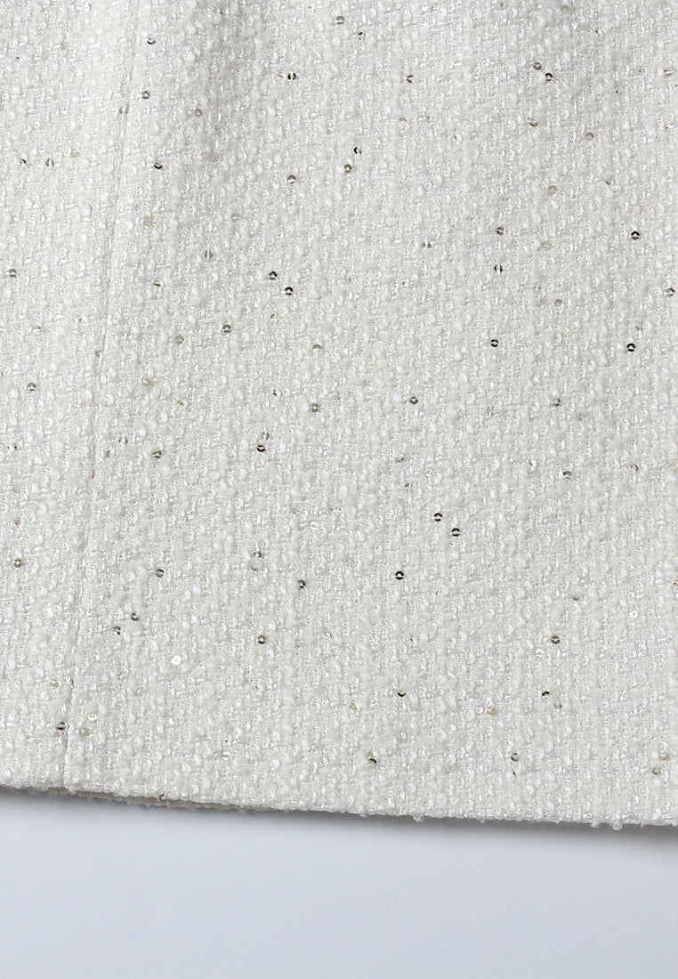 Clair Perle Pocket Tweed Dress