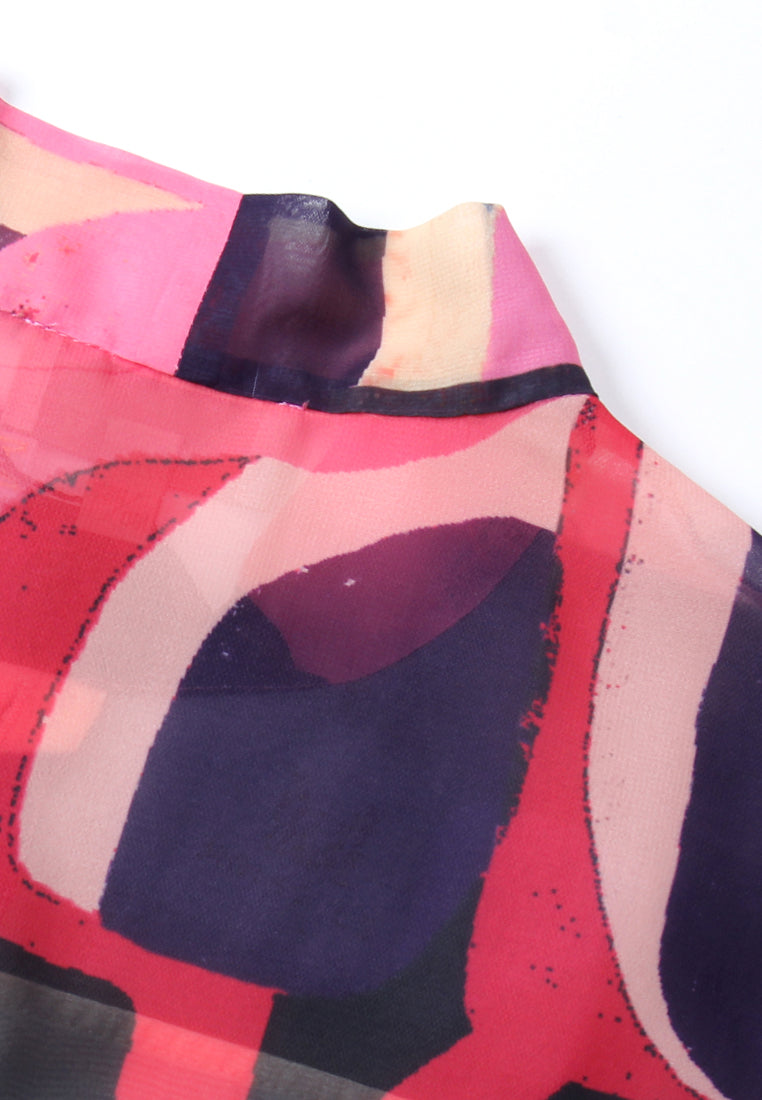 Aurora Flow Bow Blouse