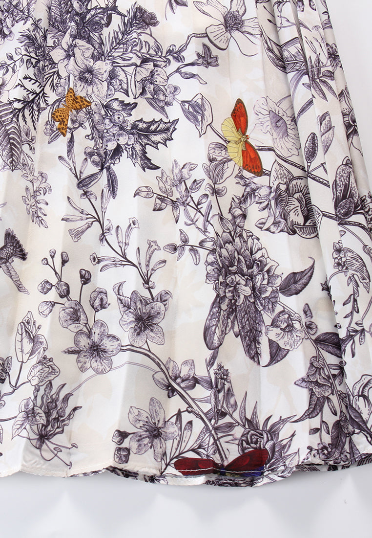 Bluejay Garden Print Dress