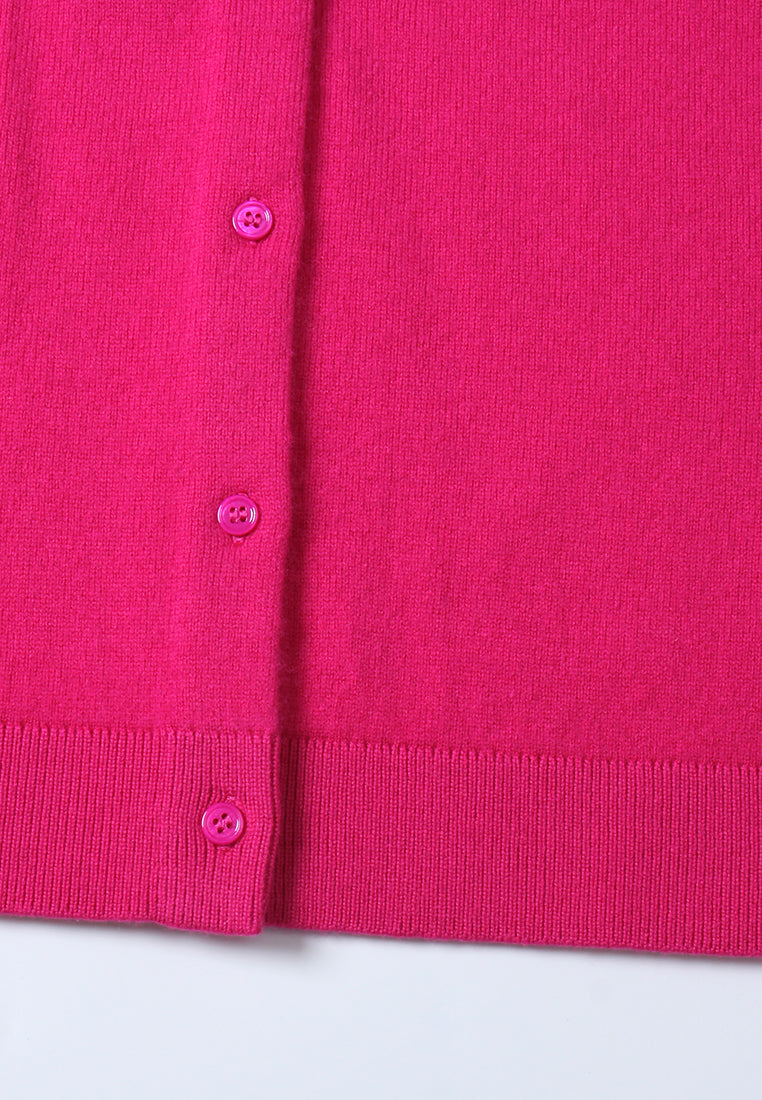 Broderie Fleurie Ribbed Knit Top