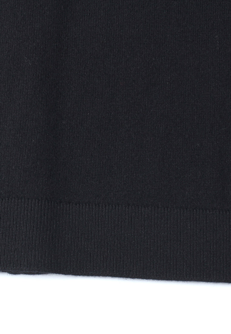 Broderie Fleurie Ribbed Knit Top