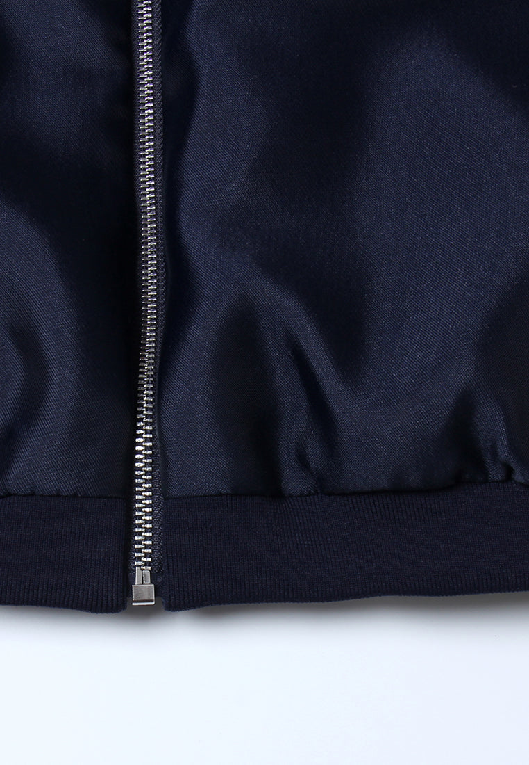 Cropped Luxe Tie-Waist Jacket