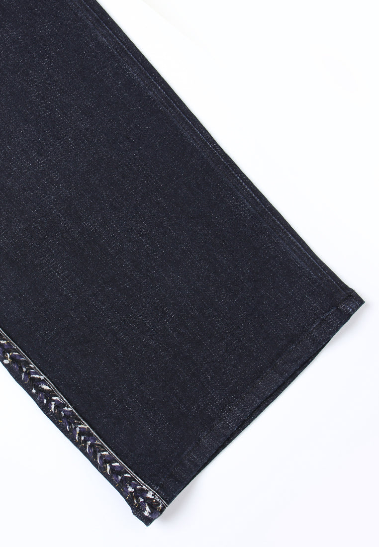 Marais Woven Edge Flare Jean