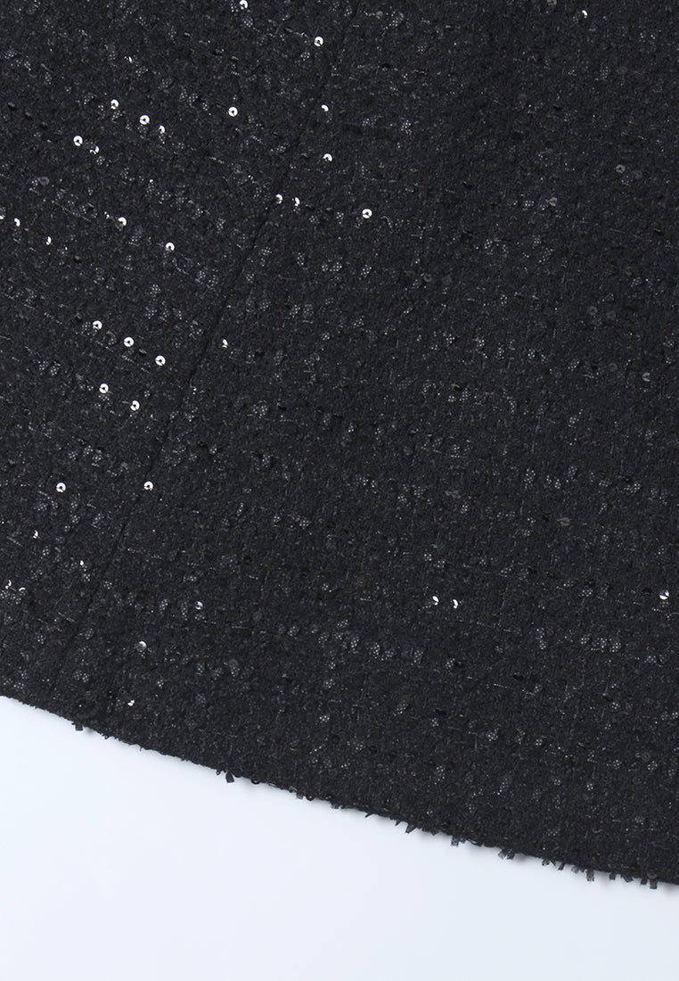 Ondée Shimmer Tweed Skirt