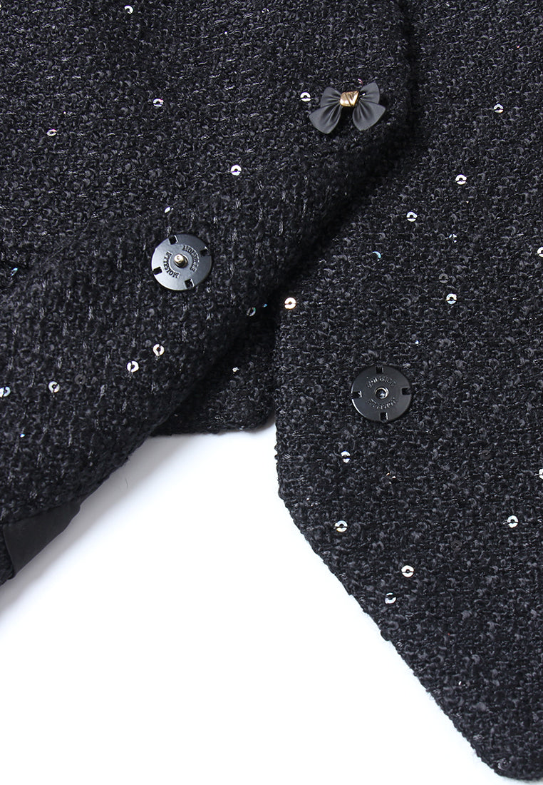 Rivière Embellished Button Vest