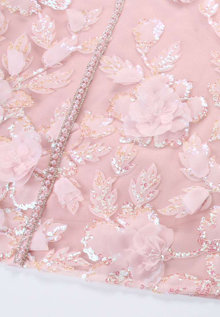 Rosé Majesté Gown