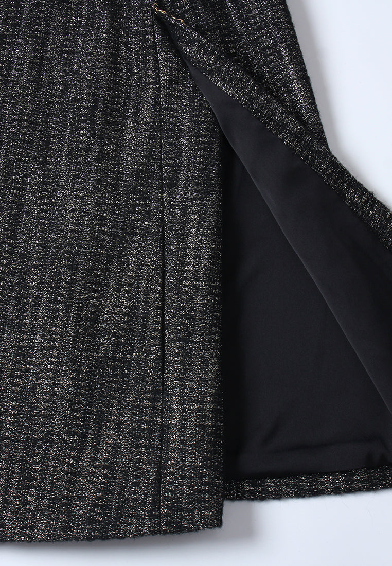 Chaîne Noir Tweed Jacket