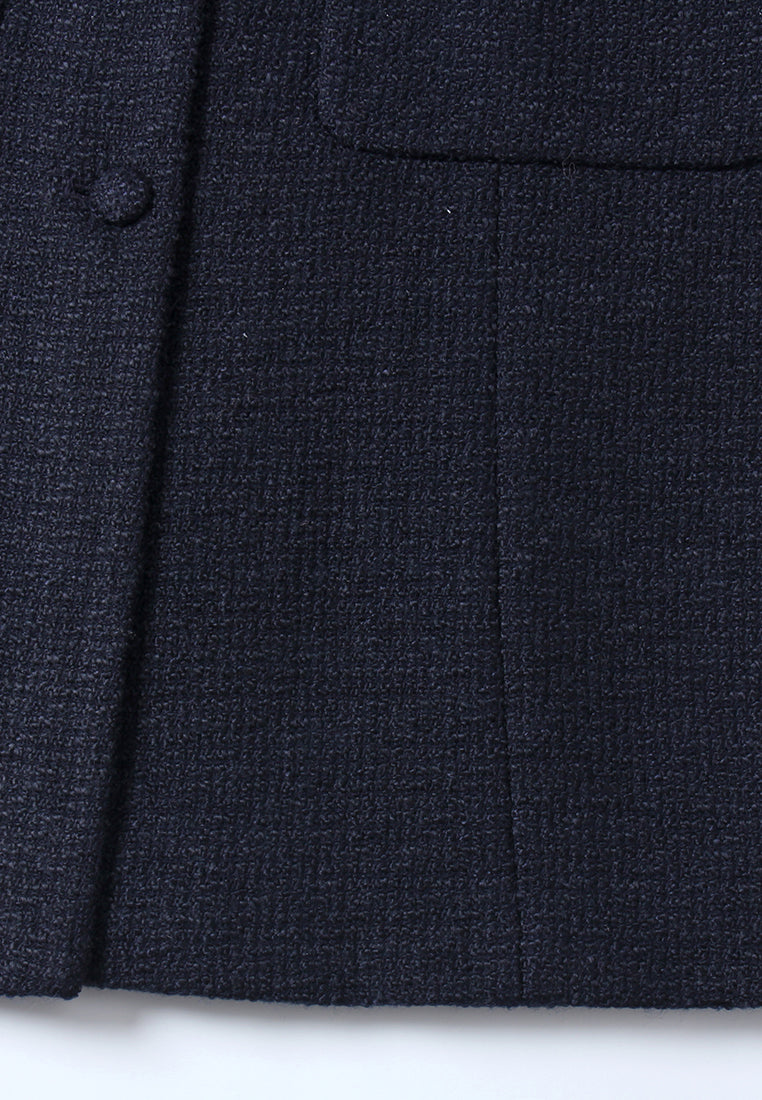 Brume Brodé Embroidered Tweed Coat