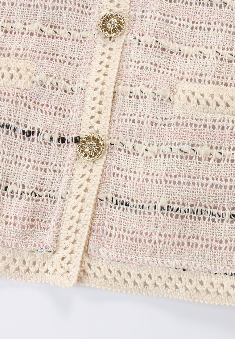 Lily Crotchet Tweed Jacket