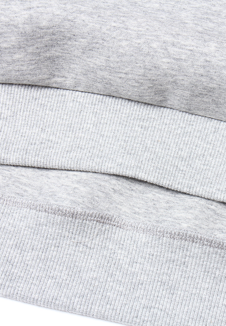 Embellished Heart Motif Sweatshirt