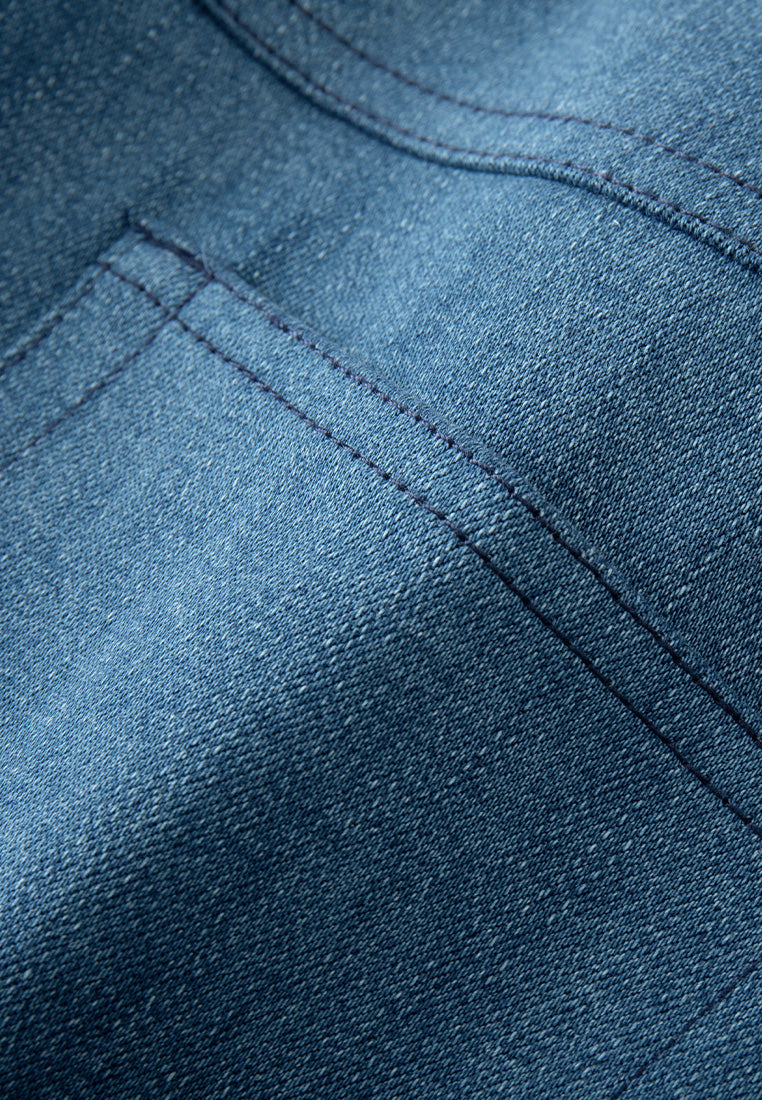 Braided-detail Sideseam Tsumami Zaiku Jeans