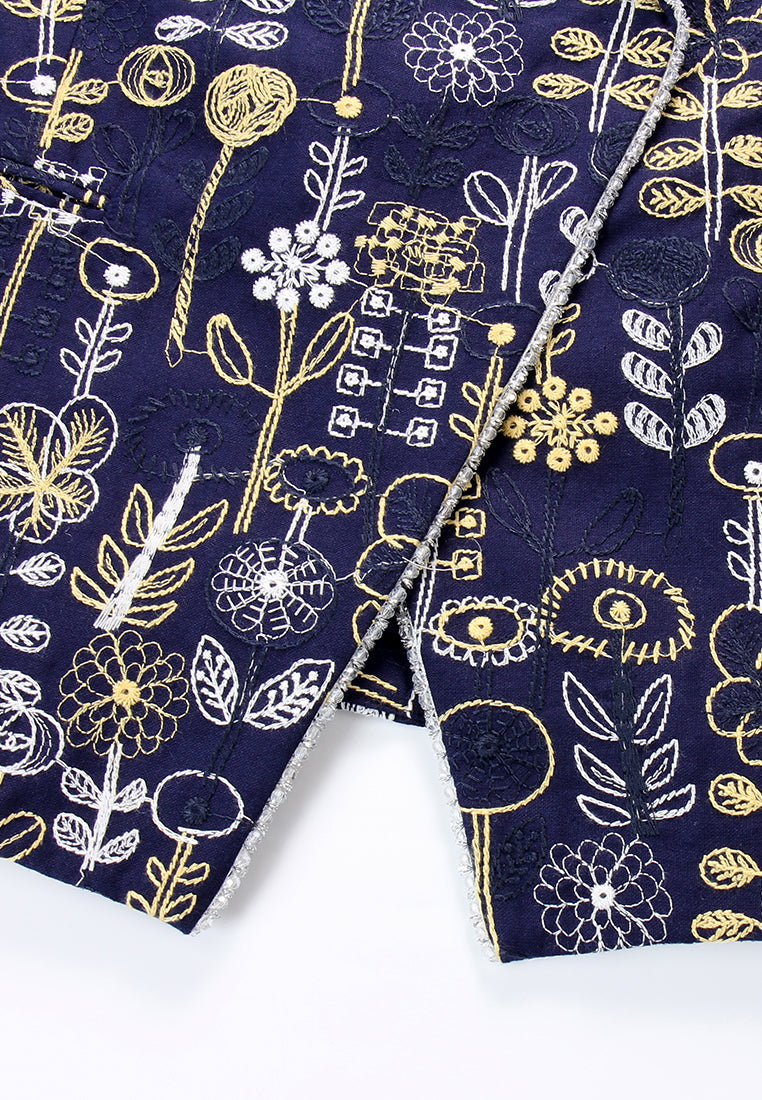 Midnight Jardin Orné Vest