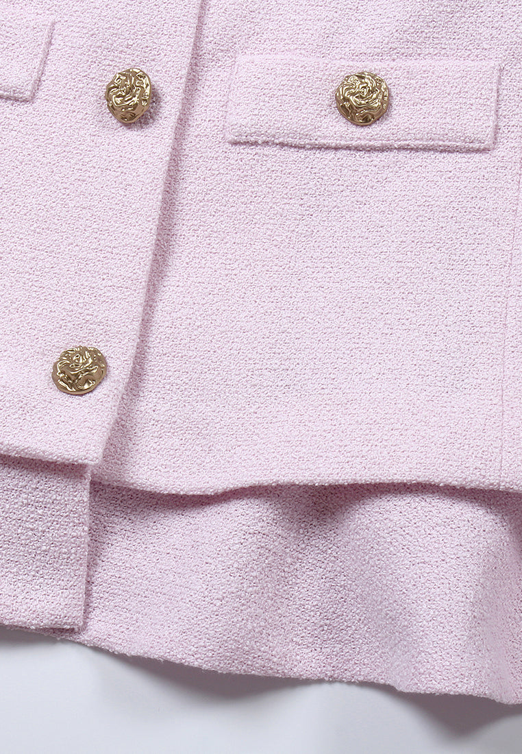 Rose Éclat Embroidered Blazer