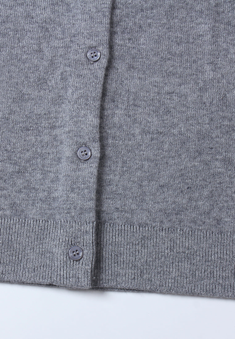 Broderie Fleurie Ribbed Knit Top