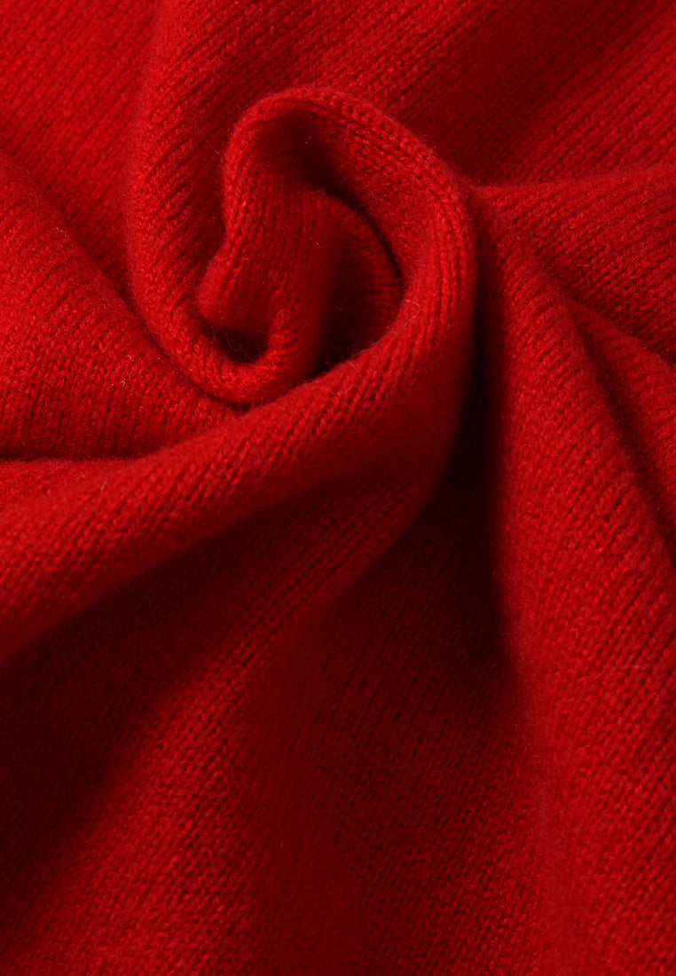 Broderie Fleurie Ribbed Knit Top