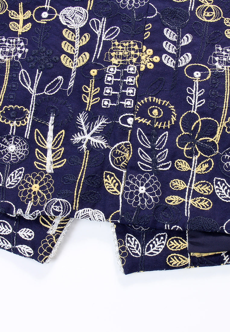 Midnight Jardin Orné Vest