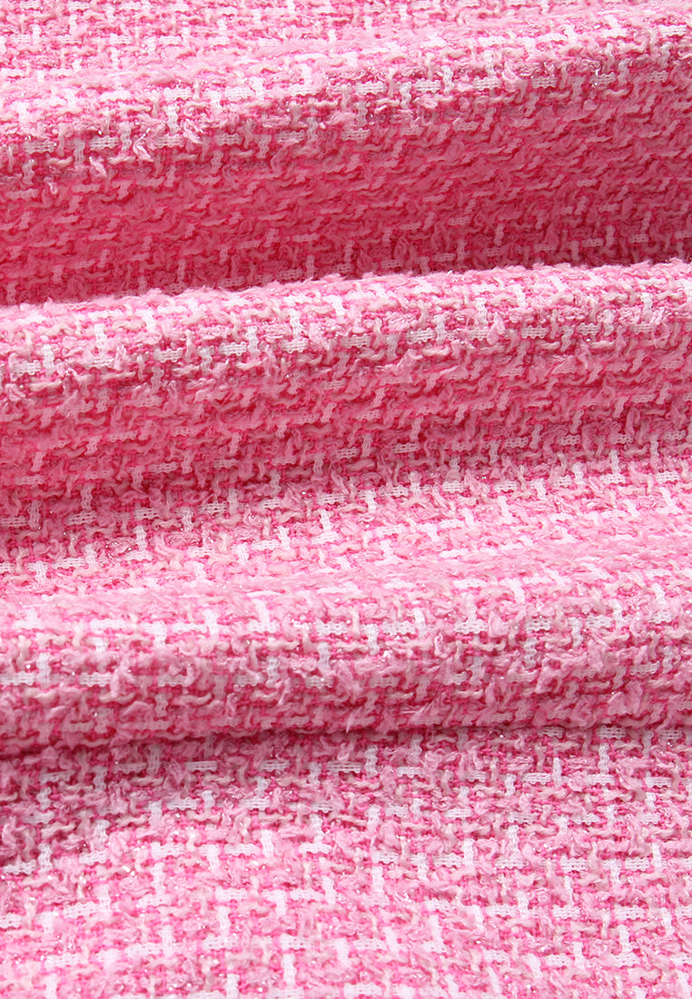 Rose Bloom Tweed Jacket