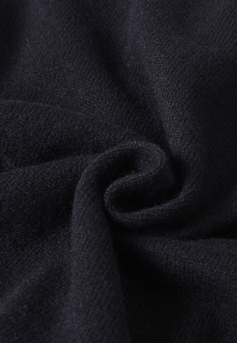 Broderie Fleurie Ribbed Knit Top