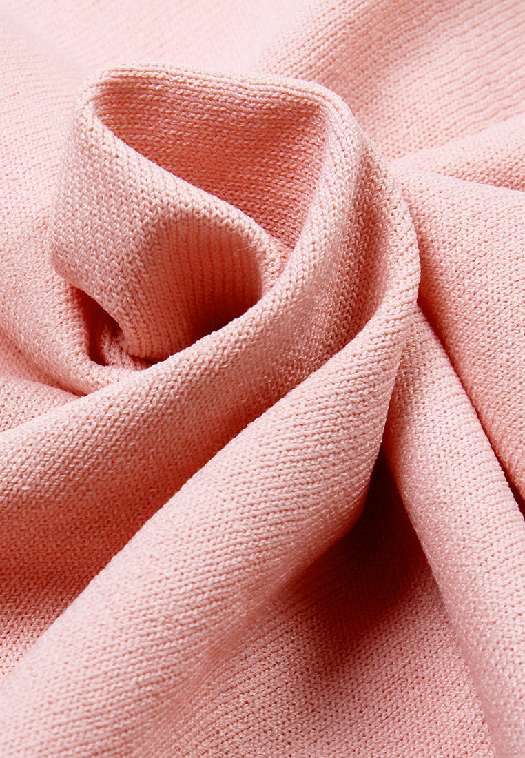 Blush Elegance Lace Cardigan