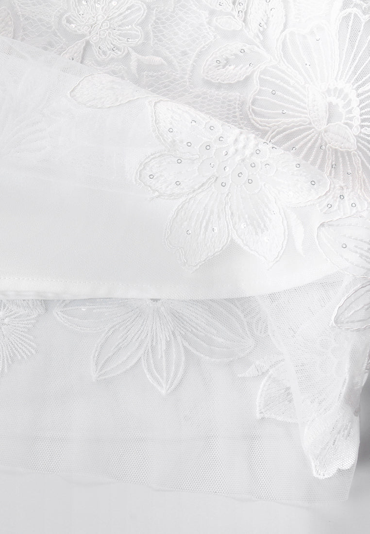 Ivory Dentelle Jardin Dress