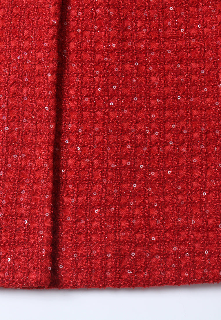 Rouge Bijou Tweed Dress