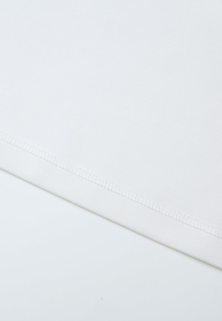 Pleated-detail Crystal-trim Sleeveless Top